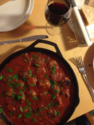 Spaghetti Meatballs homemade
