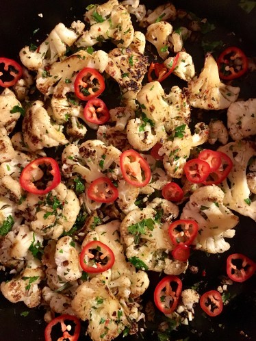 roasted cauliflower cast iron skillet NYT Food recipe