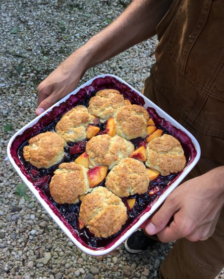 Summer fruit cobbler Melissa Clark